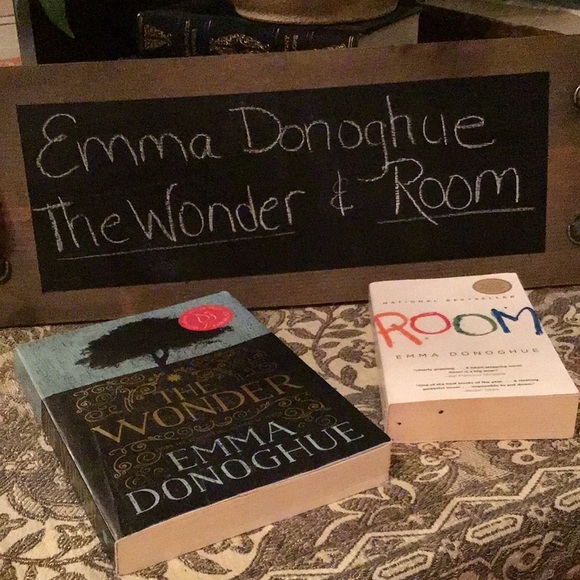 Books by Emma Donoghue The Wonder lrg soft cover & Room paperback award winning - Picture 1 of 12